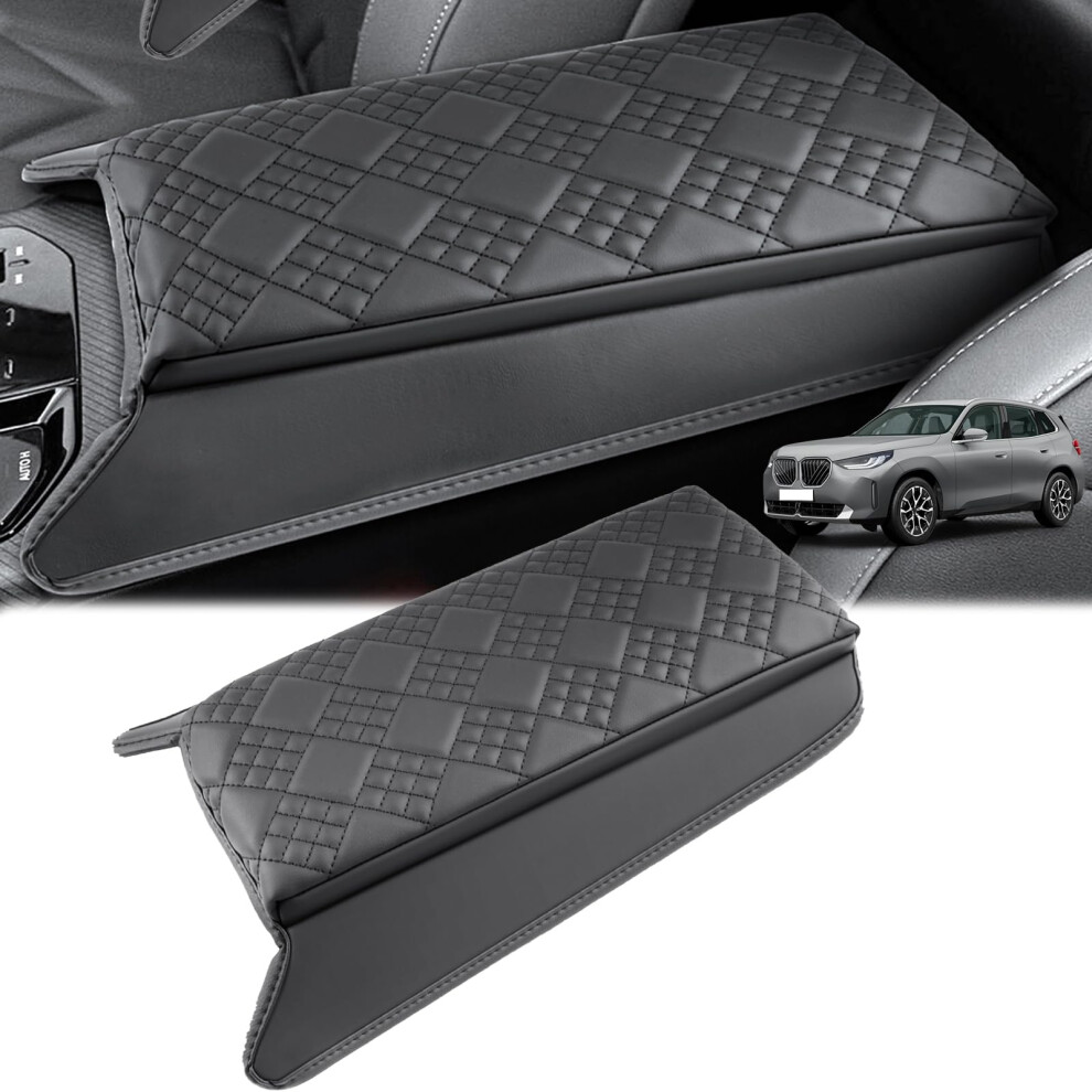 Gafat Compatible With Bmw X3 G45 2025 2026 Central Armrest Cover, X3 2025 Plug-In Hybrid Xdrive Centre Console Armrest Protection Leather Padding 5051226490583