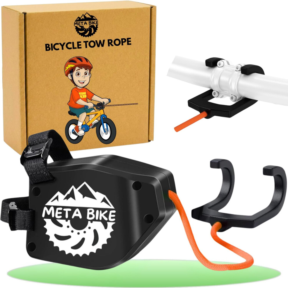 Meta Bike Bicycle Tow Rope For Children, 2.5 M Towing System, Pull Rope, Traction Rope Pull System Children & Adults 5051226469688