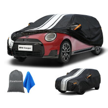 Cowtcver Car Cover Waterproof Breathable Allweather, Outdoor Cover Custom Fit Mini Cooper 2DR 2014-2026
