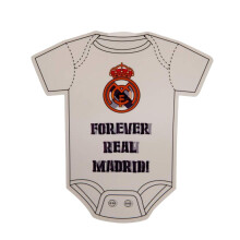 Real Madrid CFBaby On Board Plaque (One Size) (White, Black, Red)