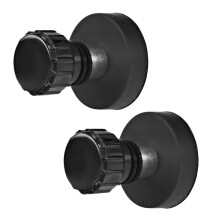 BITS4REASONS Magnetic Trade Plate Holder Kit for Rear of Car, Van & Other Vehicles. Rubber Coated Magnets with Scratch-free Application &