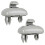 2-Pack Sun Visor Clips for Audi A4 B8 Sun Visor Mounts, Compatible 1