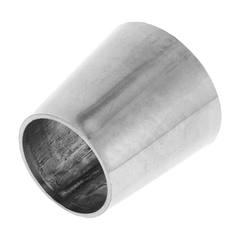 Motoforti Mandrel Exhaust Bend Elbow Concentric Reducer Car Exhaust Pipe Tubing Piping Adapter 1" Od To 1.25" Od 304 Stainless Steel Tone Silver 5051226497667