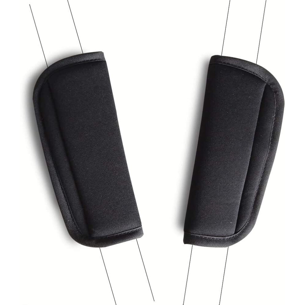 Chaoyuelyf Belts Pads Shoulder Strap Baby Stroller Car Seat Strap Universal Baby Stroller Car Seat Strap Covers Soft Seat Belt Cushion Fits Most Car