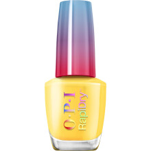 OPI RapiDry Proceed with (No) Caution | Opaque Bright Yellow Crme Quick Dry Nail Polish | Vegan, Smudge Proof, Fast Drying