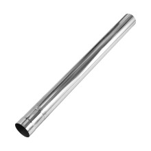 Motoforti 2.75" OD Straight Tubing DIY Custom Mandrel Exhaust Tube Pipe 30" Length T304 Stainless Steel Universal Fit Piping Silver Tone