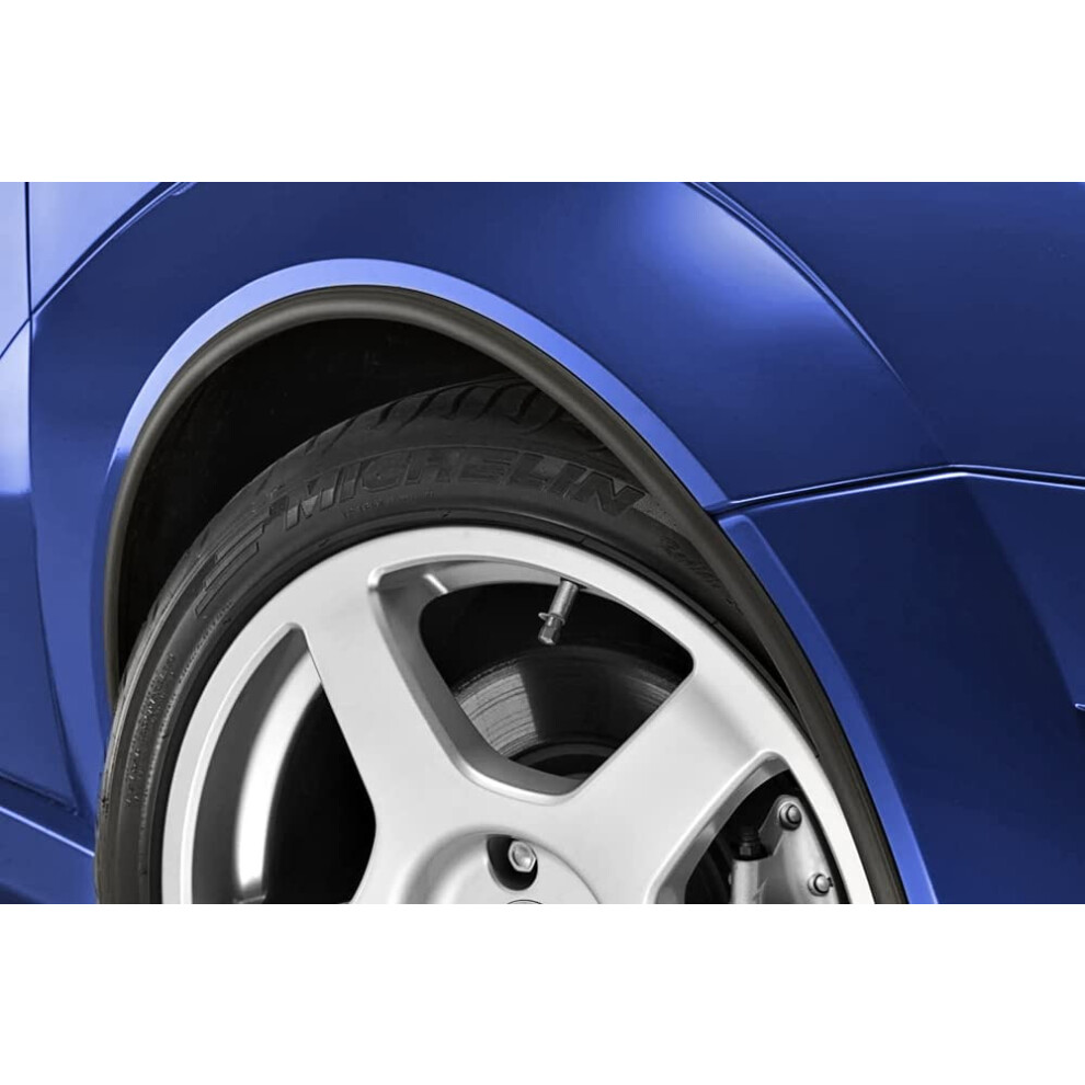 E-Tech Car Wheel Arch Guard Paintwork Protector 5 Meters Adhesive Roll Black 5051226512865