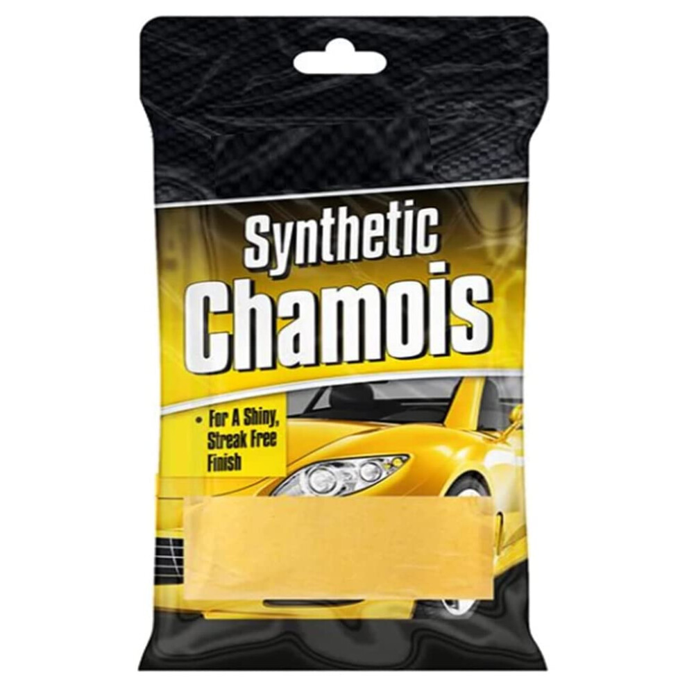 Zale Yardley Synthetic Chamois, Chamois Leathers For Cars, Car Drying Towel, Square Auto Cleaning Cloth, Fast Drying, High Absorbent 5051226526794