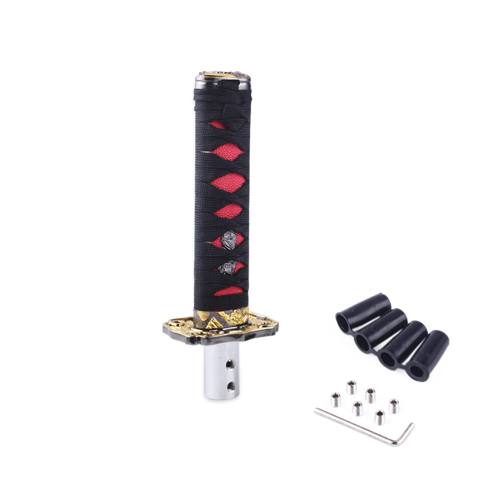 Muge Racing Universal Samurai Sword Automatic Shift Knob Suitable For Manual Transmission Cars-15Cm Black 5051226500183