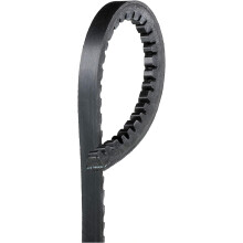 Gates 6216MC V Belt - Flex-bonded Tensile Cords, Superior Oil, Heat and Wear Resistance, grey
