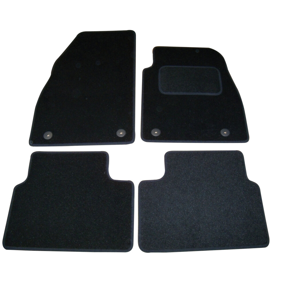 Sakura Car Mats For Vauxhall Insignia Fits 2008 To 2011 Models - Black 5051226552304