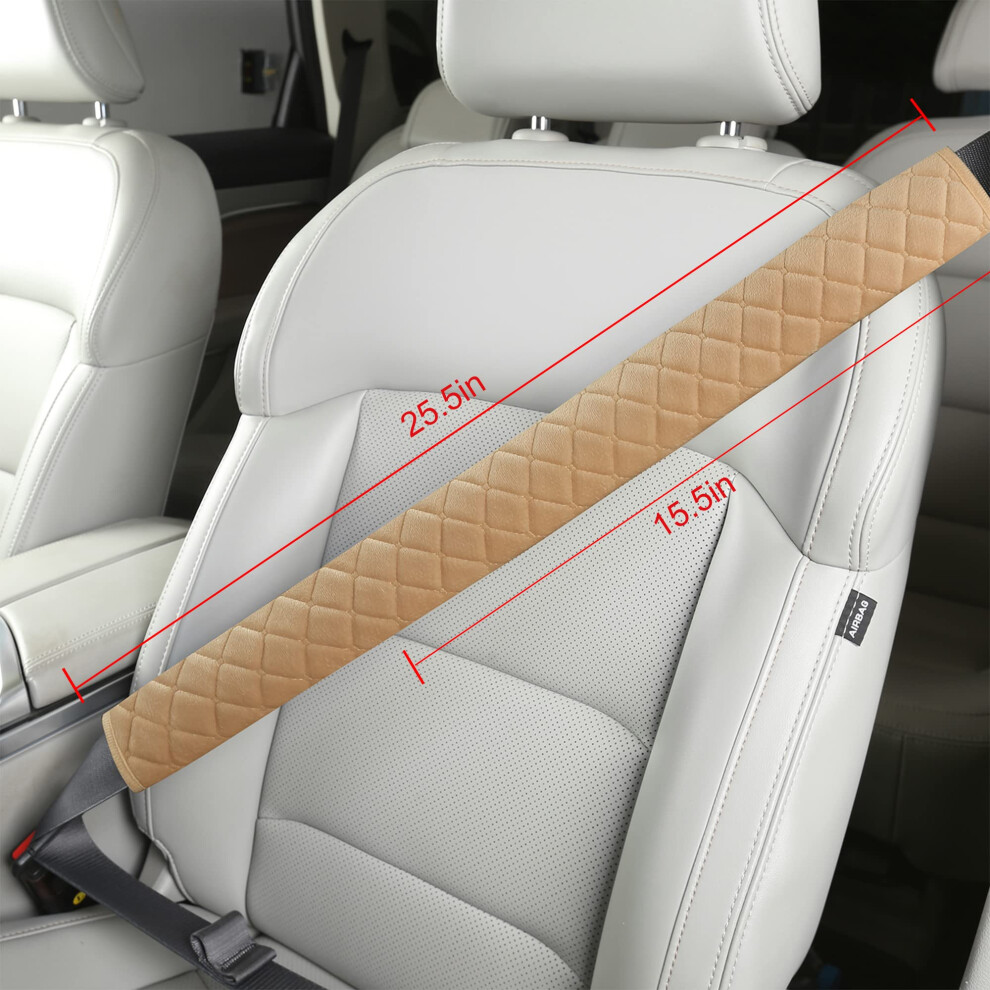 Extra Long Seatbelt Covers For Adults Kids Women & Men, Super Soft Car Seat Belt Strap Cushion For Sedan Suv Trucks 5051226492532