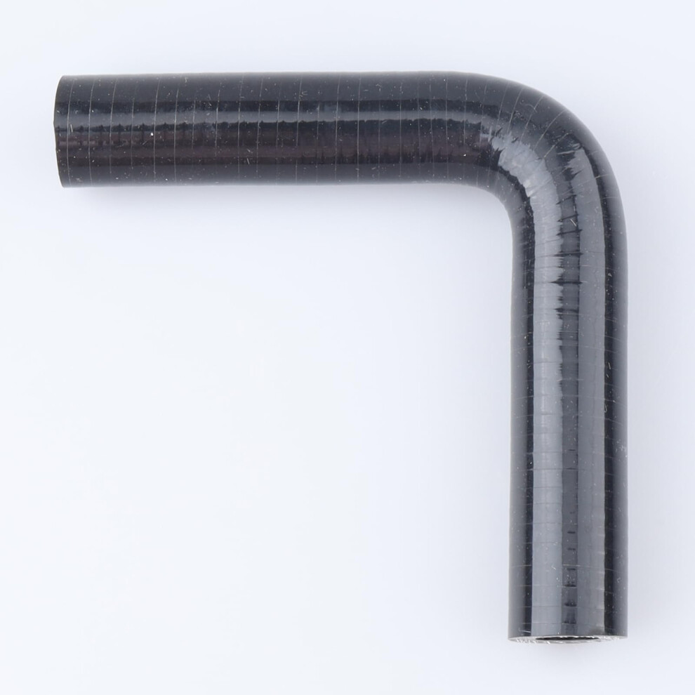 Ac Performance Id 1.25" (32Mm), 90 Degree Elbow Coupler, Leg Length 3.5" (90Mm), 3-Ply Reinforced, Automotive Pure Silicone Hose, Black 5051226501371