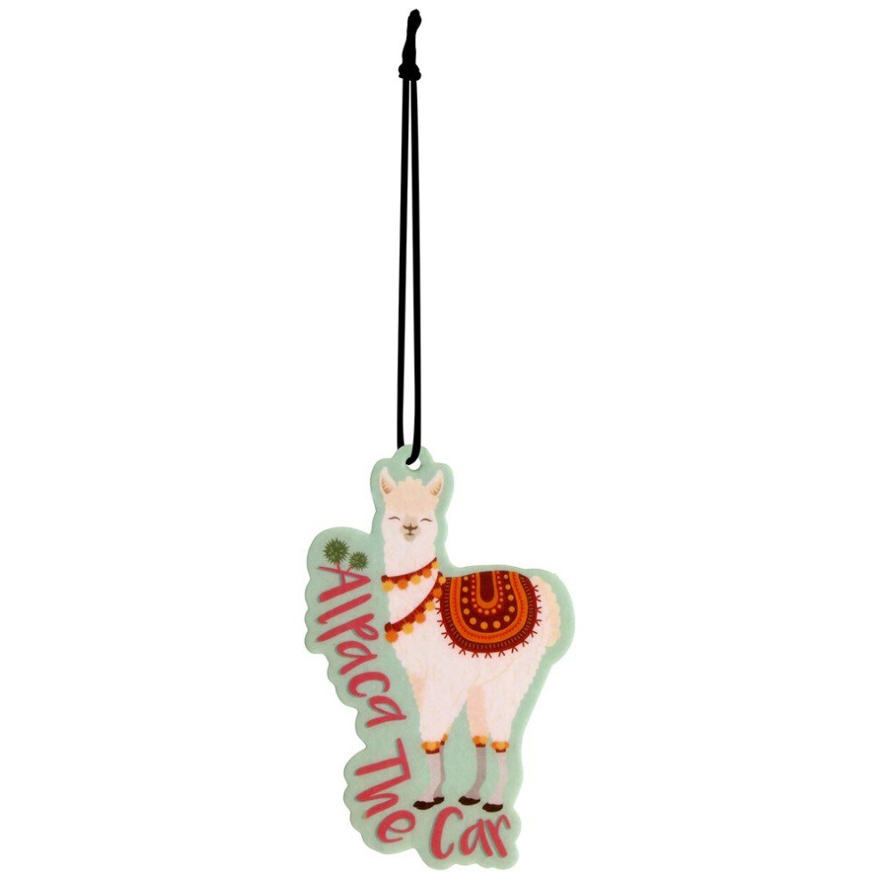 Puckator Alpaca The Car - Exotic Spice Scented Air Freshener - Diffuser Room Fragrance Air Fresheners For Home Bathroom 5051226530562