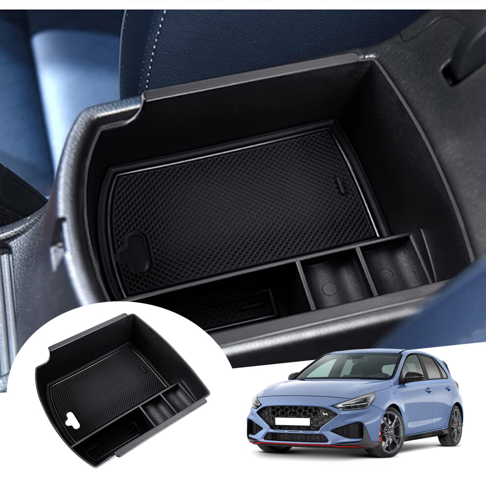 Gafat 2017-2023 2024 Hyunda-I I30/ I30 N/N Line/Fastback Centre Console Storage Box, I30 2023 Armrest Organiser Tray Glove Box 5051226538346
