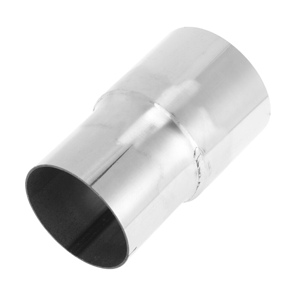 Motoforti 2.25'' Od To 2.35'' Od Mandrel Exhaust Pipe Adapter Concentric Reducer Car Exhaust Pipe Tubing Piping Adapter 4" Length 201 Stainless Steel 5051226497605