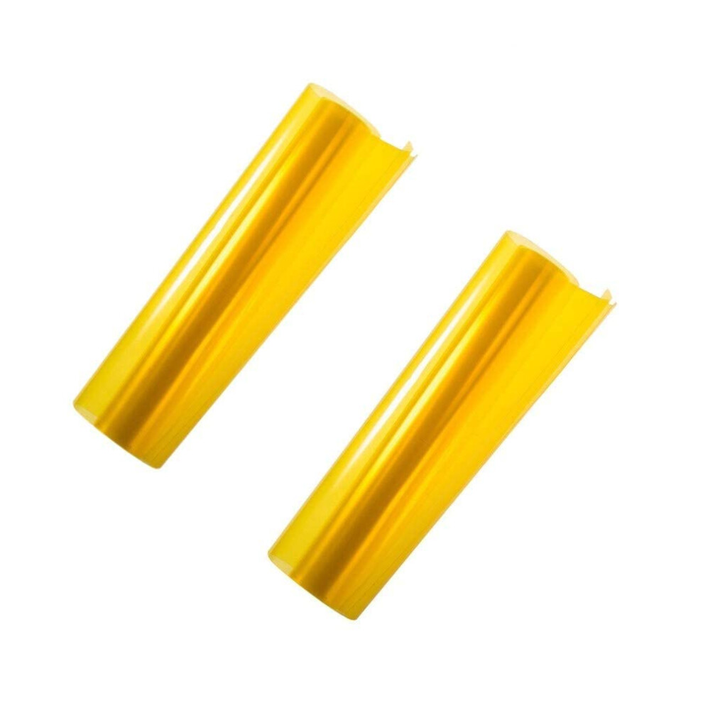 Jzk 30Cm X 200Cm Car Film - Head, Rear, Tail, Fog Tint Vinyl Film Cover - Protective, Colour Changing Decal Sticker Yellow/Light 5051226508295