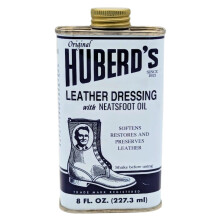 Huberd’s Leather Dressing with Neatsfoot Oil - Leather Conditioner since 1921. Softens new leather, restores dry and hardened leather boots, shoes