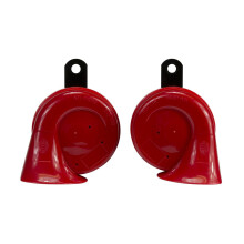 HELLA Trumpet Horn - STYLE HORN TE24 SET - 12V - 110dB(A) - Frequency range from: 400Hz - Frequency range to: 500Hz - Low Tone/High Tone - Electric