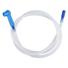 Fukaisu Brake Fluid Bleeder Hose, 1.2m/3.93ft Motorcycle Brake Bleeding Hose Tube Oil Fluid Extractor with Adapter Universal Braking System Repair