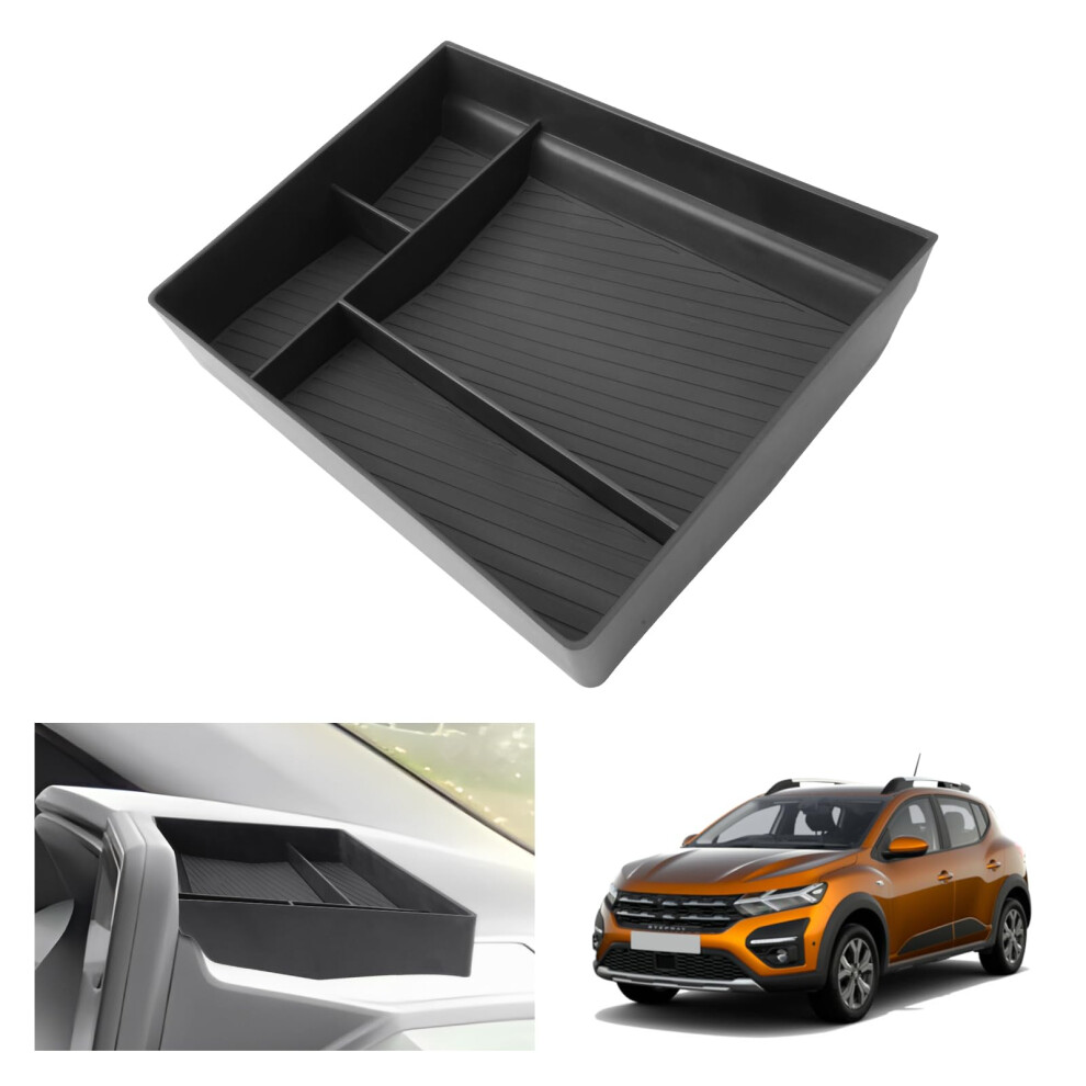[Improved] Gafat Dacia Sandero 3/Stepway 3/Dacia Jogger 2025 2026-2021 8 Inch Centre Console Storage Box 5051226538742