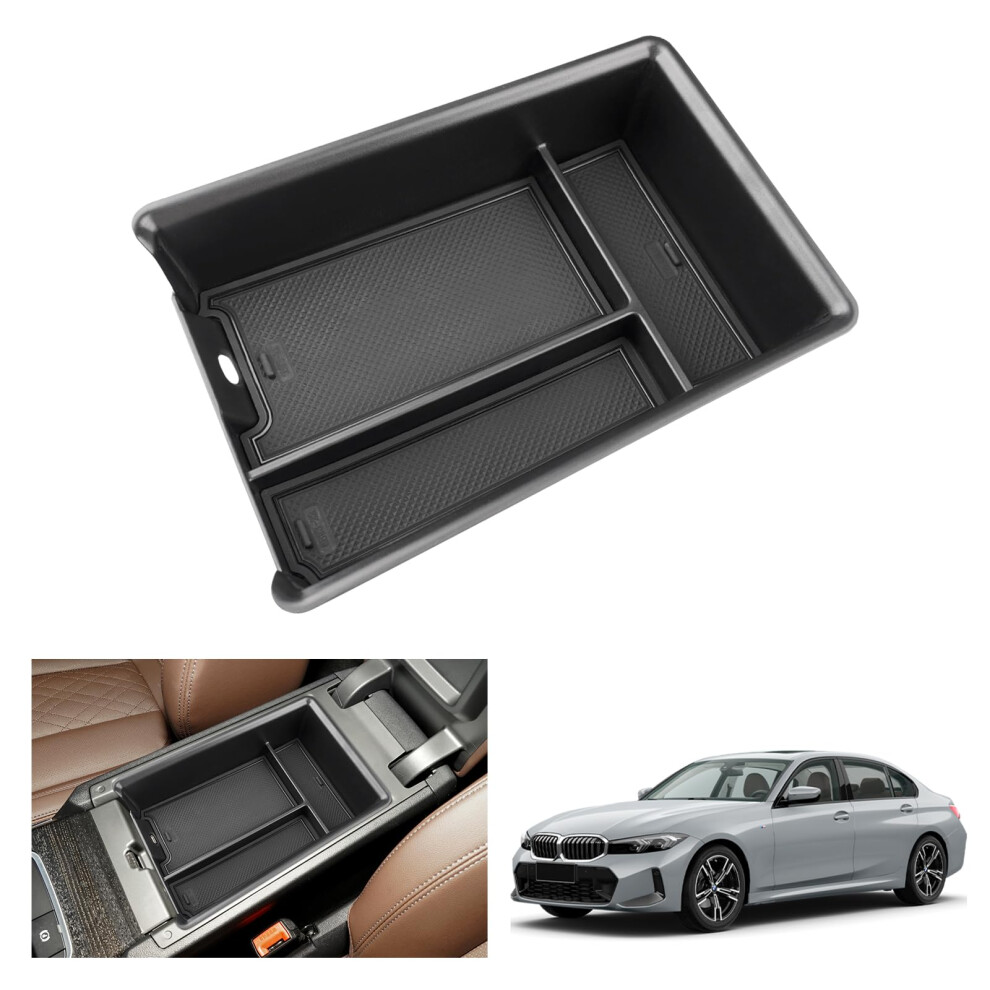 Gafat Compatible With Bmw 3 Series G20 G21 2019-2024 2025/4 Series G22 I4 G26/ I3 G28 2023-2025 Centre Console Storage Box 5051226538599