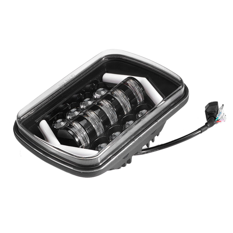 Qiilu Car Head, 5X7in Head Led Square High/Low Beam Headlamp Light 5051226509254