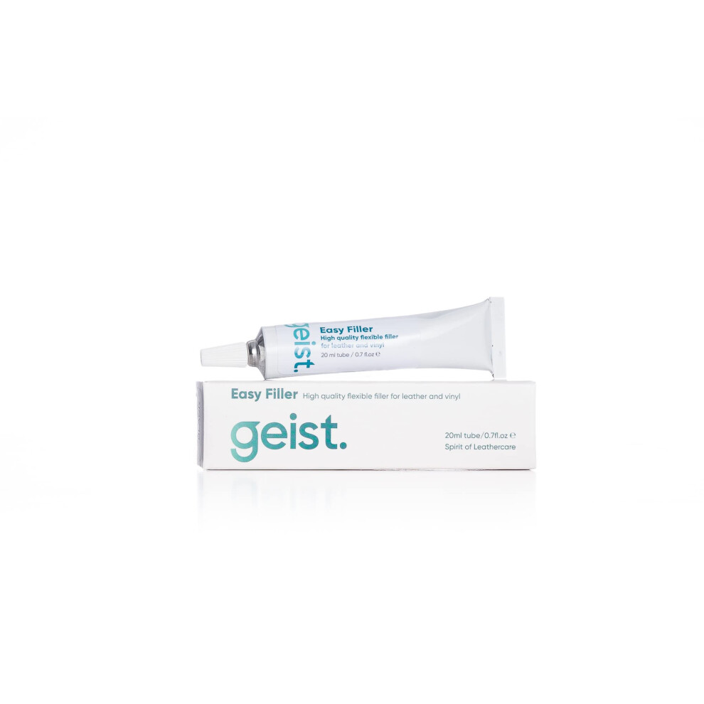 Geist. Easy Diy Filler For Leather And Vinyl | For Repairing Cracks, Scratches, Tears, Holes & Scuff Damage | 20Ml / 0.7 Fl.oz Mahogany Brown 5051226522253