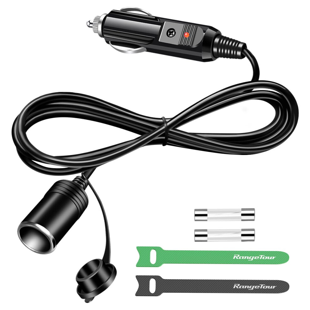Range Tour Cigarette Lighter Extension Cord, 12V-24V Cigarette 5001360248045