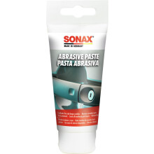 SONAX ABRASIVE PASTE (75 ml) - Eradicates fine and deeper scratches. Removes corroded spots from paintwork. | Item-No. 03212000-544