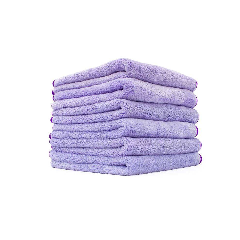 The Rag Company - Minx Royale - Professional Microfiber Detailing Towels, Premium 70/30 Blend, Super Plush, Rinseless & Waterless Wash 5051226526374