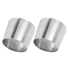 X AUTOHAUX 2pcs Car Mandrel Exhaust Elbow Pipe Concentric Reducer 3.5" to 4" OD