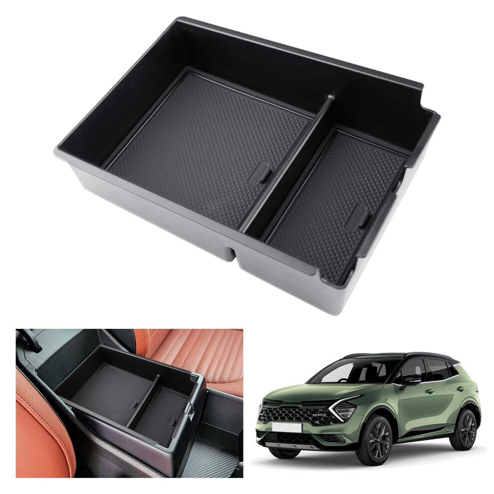 Gafat Compatible With Kia Sportage Nq5 2025 2026-2022 (Automatic Transmission) Centre Console Storage Box 5051226538209
