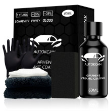Ceramic Coating Car Nano Graphene Coating Car Liquid Glass Car Coating 10 Years of Long Lasting Protection, High Gloss, Super Hydrophobic
