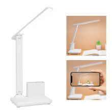 LED-Touch-Schreibtischlampe mit 3-Farbtemperaturen und Stiftehalter