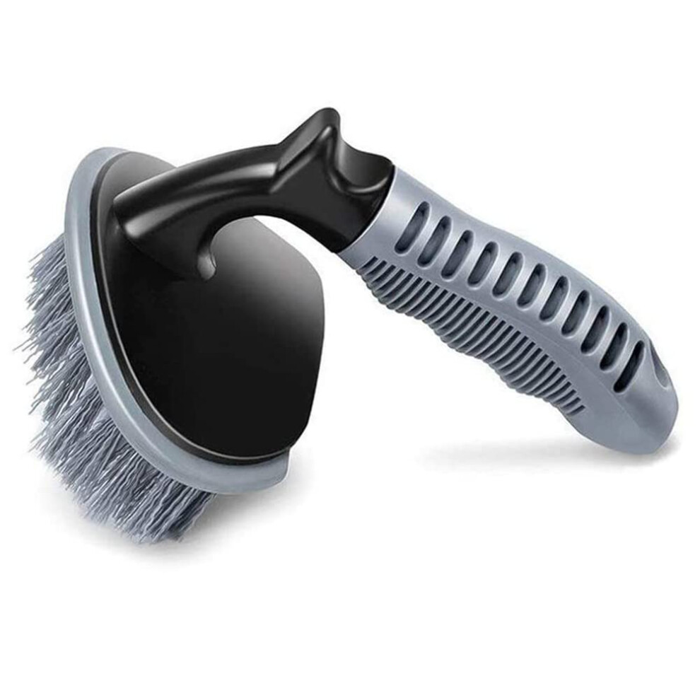 Wheel Brush For Car Alloy Wheel And Tyre Brush Cleaning, Rim Cleaner For Your Car, Motorcycle Or Bicycle Tire Brush Washing Tool 5051226512919