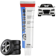 Car Sealing Strip Adhesive, Weatherstrip Glue, Black Silicone Sealant Waterproof, High Temperature Windscreen Sealant, Rubber Glue for Car Door
