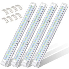 Caxmtu 12V Interior LED Light Bar White Lamp 72 LEDs Universal Strip