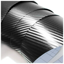 Finest Folia FFX Carbon Black Bubble-Free Car Film for Chrome Removal (FFX Carbon Black)