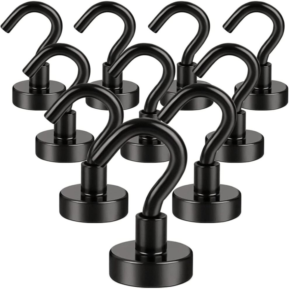 Einesin (10Kg Magnetic Hooks)22 Lb+ Strong Heavy Duty Cruise Magnet S-Hooks For Classroom, Hanging, Cabins, Grill, Kitchen 5051226540448