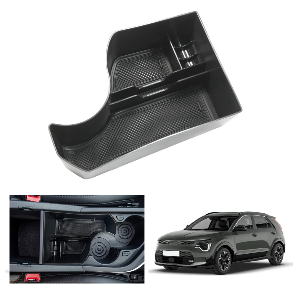 [Uk Rhd] Gafat Compatible With Kia Niro Sg2 Ev Hev Hybird Phev E-Niro 2022-2025 2026 Centre Console Storage Box 5051226538247