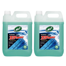 Turtle Wax Zip Car Shampoo 5L x 2 - Dissolves Tough Stains & Soils with Streak Free Rinsing - Concentrated Wash & Carnauba Wax for a Showroom Shine