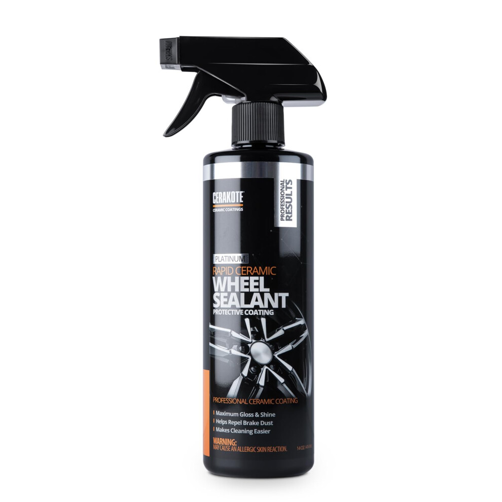 Cerakote Rapid Ceramic Wheel Sealant - Ceramic Spray Coating For Wheels - Quick And Easy To Apply - Repels Brake Dust Â Extremely Hydrophobic 5051226512643