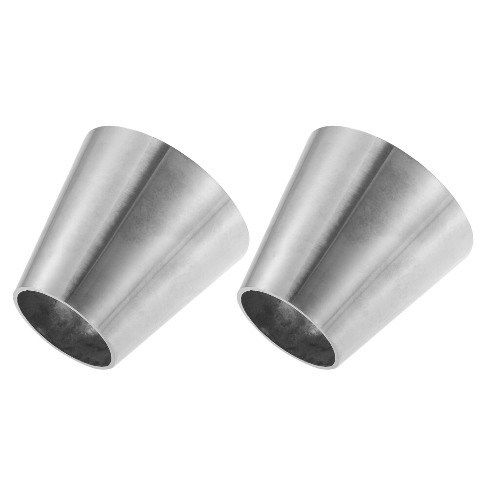 X Autohaux 2Pcs Car Mandrel Exhaust Bend Elbow Pipe 1.5" Od To 2.5" Od 5051226497711