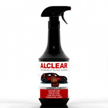 ALCLEAR 721LP Car Leather Care, Interior Car Care for Smooth Leather, also perfect for Leather Sofa, 1,000 ml Cleaner with Spray Head