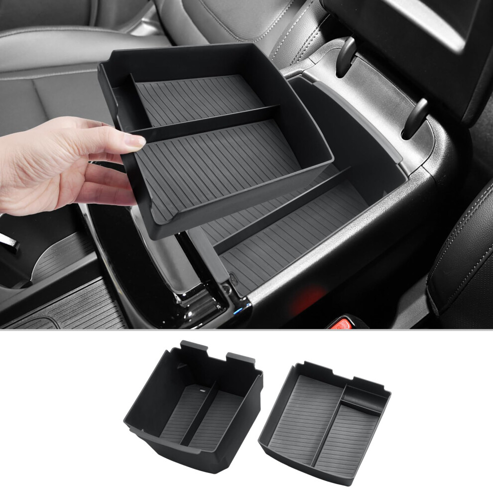 Cdefg Compatible With Hyundai Tucson Nx4 2025 2026 Facelift Centre Console Armrest Storage Box Double Layer Car Centre Console Organiser Tray Tucson 5051226539633