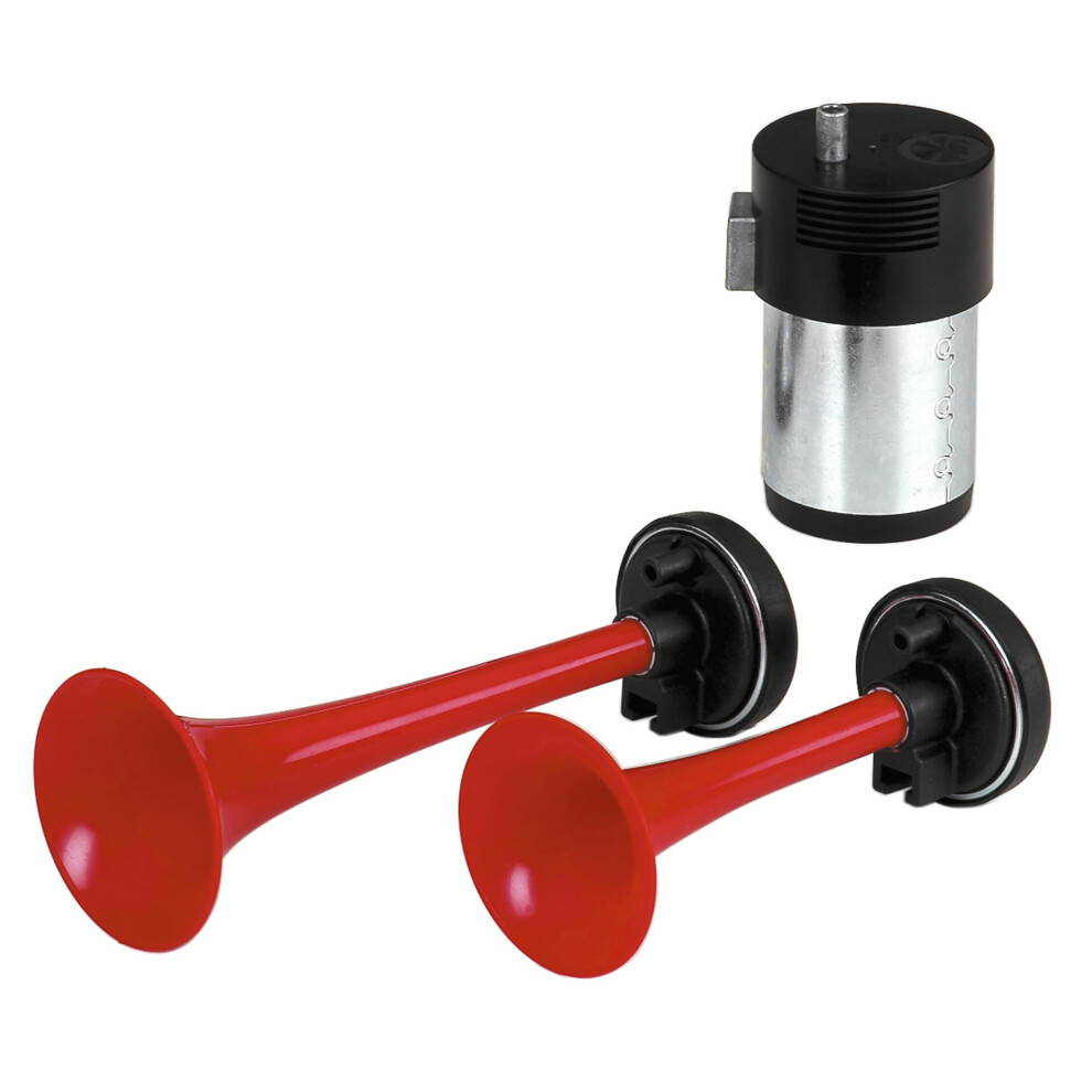 Carpoint 0524701 Fanfare Horn 2-Tone 12V - 240 W Red 5051226507977