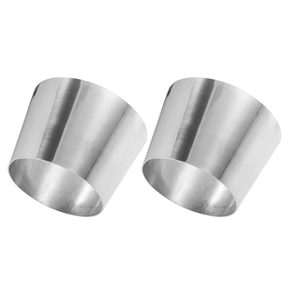 X Autohaux 2Pcs Car Mandrel Exhaust Elbow Pipe Concentric Reducer 4" To 5" Od 5051226497995