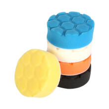 5Pcs Car Polishing Pad Set, 3-7 Inch Foam Buffing Pads for Car Detailing, Dual Action Polisher Sponge Pads for Compound, Wax, Glaze
