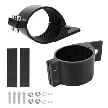 Chelhead Tube Clamp 3 Inch Mounting Bracket Universal Bull Bar Nudge Bar Tube Mounts Roof Roll Cage Clamps Holder for SUV ATV Truck Motorcycle Boat